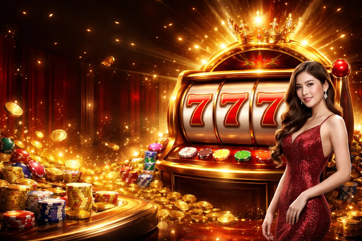 Nổ Hũ fu88 game bài - Máy đánh bạc với tiền vàng và hiệu ứng lấp lánh